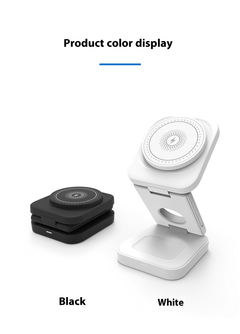 3 IN 1 FOLDABLE WIRELESS CHARGER - Priceless Collect LLC