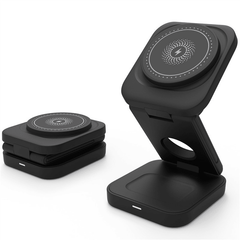 3 IN 1 FOLDABLE WIRELESS CHARGER - Priceless Collect LLC