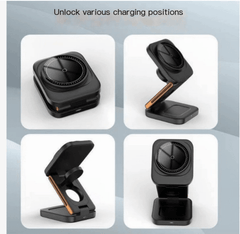 3-in-1 Folding Wireless Charger - Priceless Collect LLC