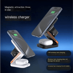 3-in-1 Folding Wireless Charger - Priceless Collect LLC