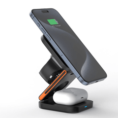 3-in-1 Folding Wireless Charger - Priceless Collect LLC