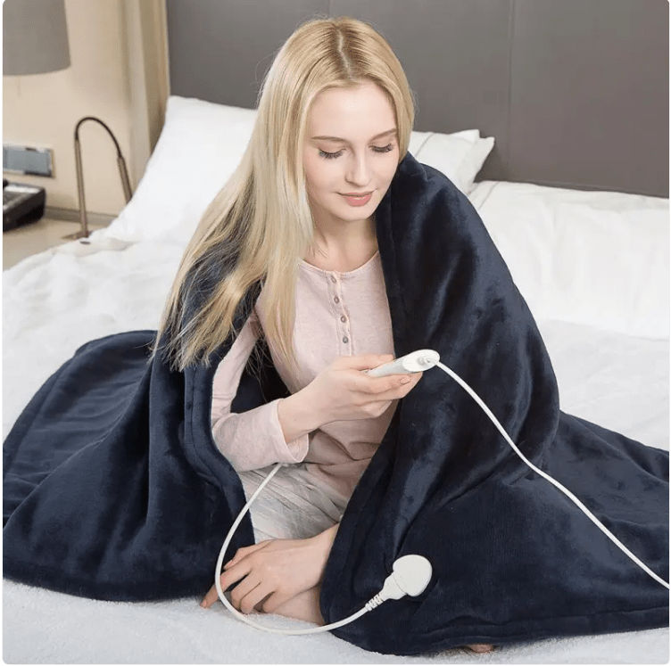 3-Level Safety Heated Blanket with Adjustable Temperature - Priceless Collect LLC