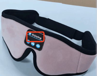 3D Eye Mask Bluetooth 50 Unlimited Music Stereo - Priceless Collect LLC