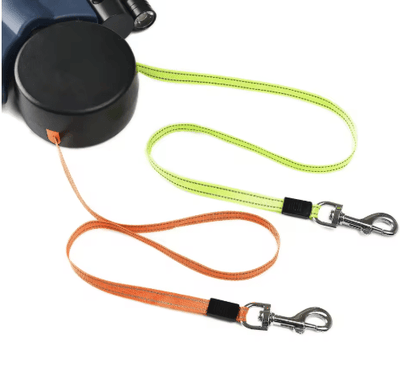 Auto Double Dog Leash - Priceless Collect LLC