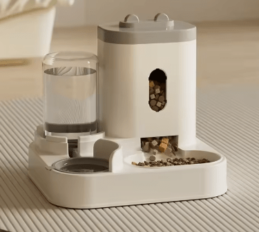 Automatic Pet Feeder Dog Basin Cat Bowl Supplies Water Dispenser - Priceless Collect LLC