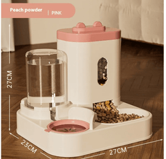 Automatic Pet Feeder Dog Basin Cat Bowl Supplies Water Dispenser - Priceless Collect LLC