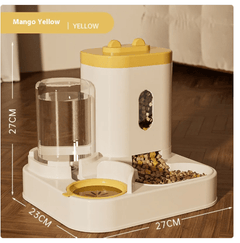 Automatic Pet Feeder Dog Basin Cat Bowl Supplies Water Dispenser - Priceless Collect LLC