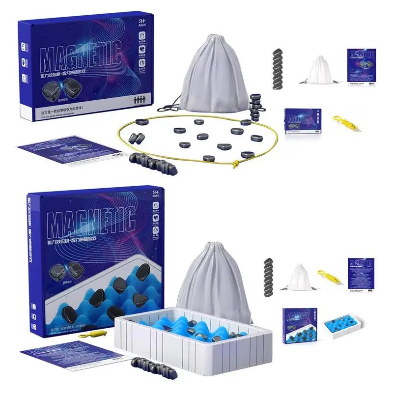Chess Board Game Magnetic Effect - Priceless Collect LLC