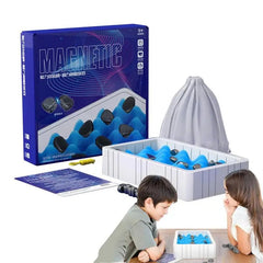 Chess Board Game Magnetic Effect - Priceless Collect LLC