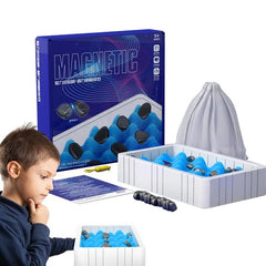 Chess Board Game Magnetic Effect - Priceless Collect LLC