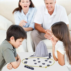 Chess Board Game Magnetic Effect - Priceless Collect LLC