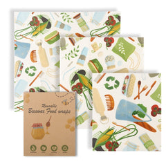 Cotton Beeswax Fresh-Keeping Cloth - Priceless Collect LLC