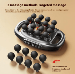 Deep Tissue Muscle Massage Gun, 8/16 Heads - Priceless Collect LLC