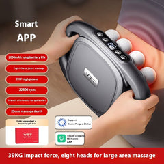 Deep Tissue Muscle Massage Gun, 8/16 Heads - Priceless Collect LLC