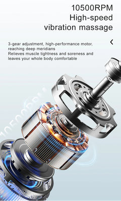 Electric Deep Tissue Massage Blade – Heated Fascia Relaxation Tool - Priceless Collect LLC