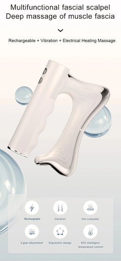 Electric Deep Tissue Massage Blade – Heated Fascia Relaxation Tool - Priceless Collect LLC