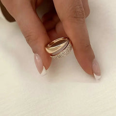Elegant Adjustable Sparkle Ring - Priceless Collect LLC
