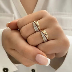 Elegant Adjustable Sparkle Ring - Priceless Collect LLC