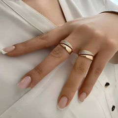 Elegant Adjustable Sparkle Ring - Priceless Collect LLC