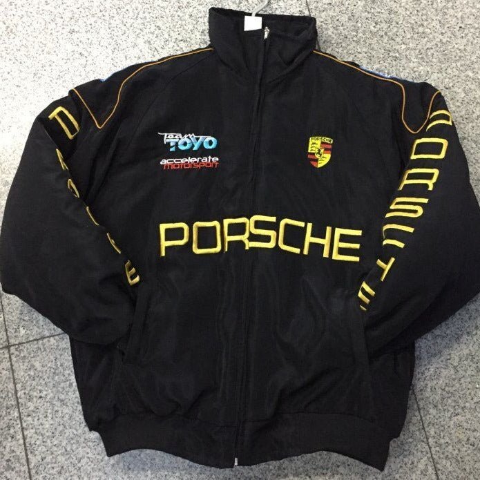 F1 Racing Jacket - Vintage Style Embroidered Outerwear - Priceless Collect LLC
