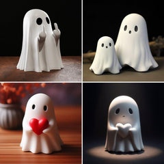Halloween Ghost Ornament - Priceless Collect LLC