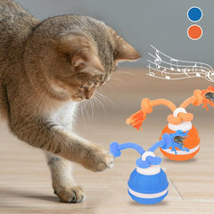 Interactive Pet Rolling Ball Toy USB Rechargeable - Priceless Collect LLC