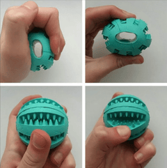 Interactive Rubber Slow Feeder Dog Ball - Priceless Collect LLC