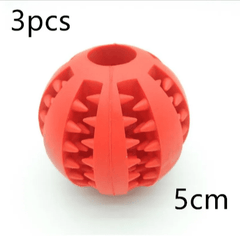 Interactive Rubber Slow Feeder Dog Ball - Priceless Collect LLC