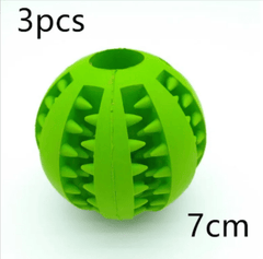 Interactive Rubber Slow Feeder Dog Ball - Priceless Collect LLC