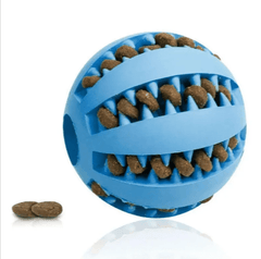 Interactive Rubber Slow Feeder Dog Ball - Priceless Collect LLC