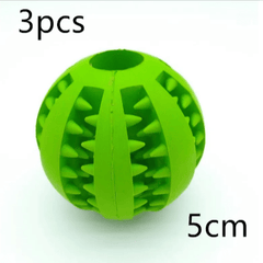 Interactive Rubber Slow Feeder Dog Ball - Priceless Collect LLC