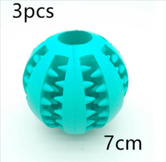 Interactive Rubber Slow Feeder Dog Ball - Priceless Collect LLC