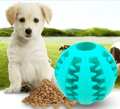 Interactive Rubber Slow Feeder Dog Ball - Priceless Collect LLC