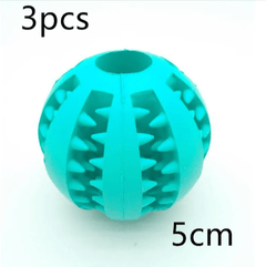 Interactive Rubber Slow Feeder Dog Ball - Priceless Collect LLC