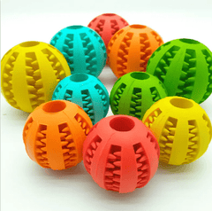 Interactive Rubber Slow Feeder Dog Ball - Priceless Collect LLC