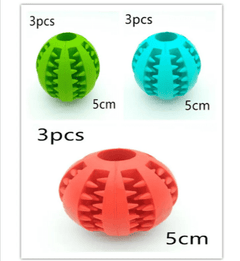 Interactive Rubber Slow Feeder Dog Ball - Priceless Collect LLC