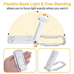 LED USB Rechargeable Book Light Reading Light Eye Protection - Priceless Collect LLC
