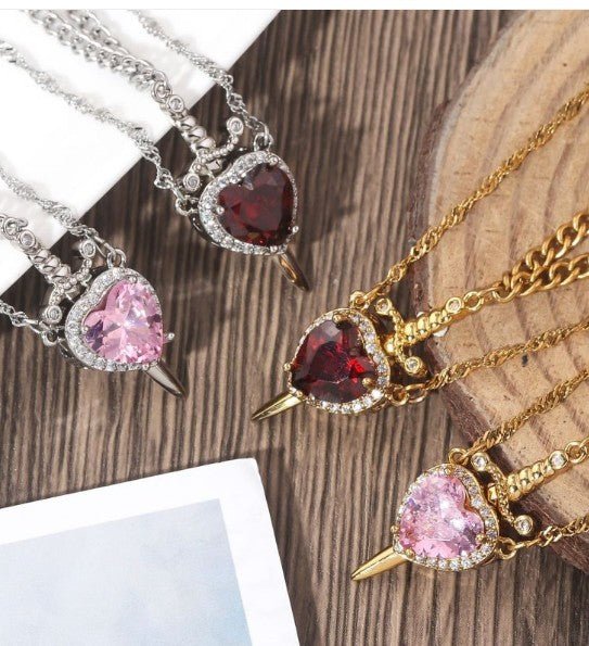 Love Dagger Necklace - Priceless Collect LLC