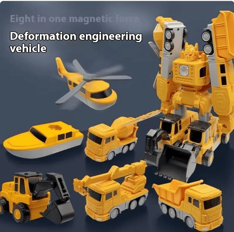 Magnetic Engineering Car - Priceless Collect LLC