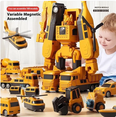 Magnetic Engineering Car - Priceless Collect LLC