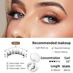 Magnetic False Eyelashes Set with Applicator - Priceless Collect LLC