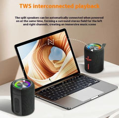 Magnetic Split Bluetooth Subwoofer Speaker – High-Fidelity Portable Audio - Priceless Collect LLC