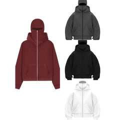 Men's Hooded Zip-Up Baseball Jacket - Priceless Collect LLC