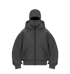 Men's Hooded Zip-Up Baseball Jacket - Priceless Collect LLC