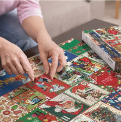 Merry Jigsaw Advent Calendar Puzzle - Priceless Collect LLC