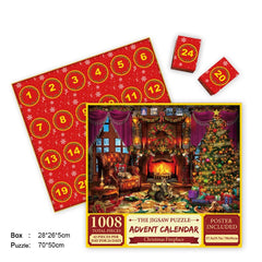 Merry Jigsaw Advent Calendar Puzzle - Priceless Collect LLC