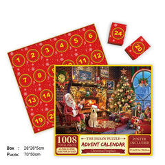 Merry Jigsaw Advent Calendar Puzzle - Priceless Collect LLC