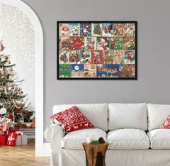 Merry Jigsaw Advent Calendar Puzzle - Priceless Collect LLC