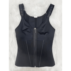 Mesh Waist Slimming Three-Breasted Shapewear Corset - Priceless Collect LLC