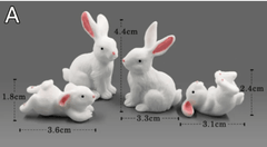 Mini Resin Animal Figurines – DIY Micro-Landscape Decor - Priceless Collect LLC
